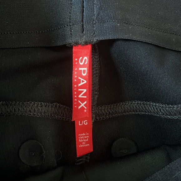 Spanx Faux Leather High Rise Skinny Pants - Picture 7 of 16